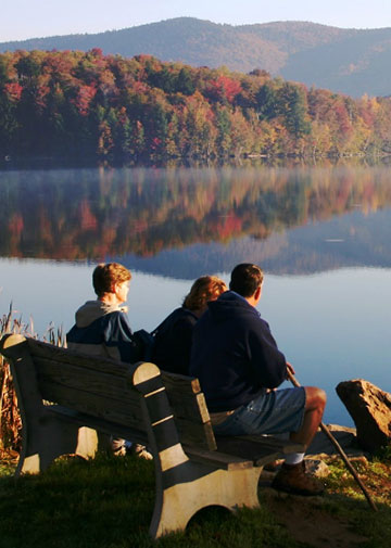 Hike near Cambrian Rise on Vermont trails