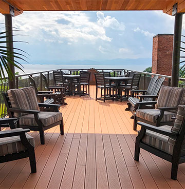 Exclusive access to open-air areas is a little indulgence for residents